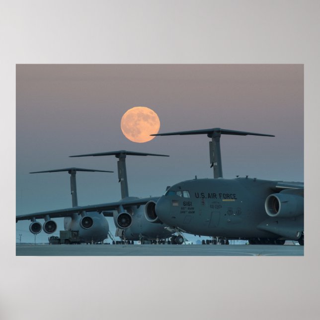 Póster C-17 Globemaster III (Frente)