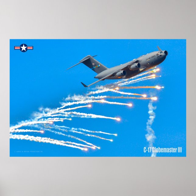 PÓSTER C-17 GLOBEMASTER III (Frente)
