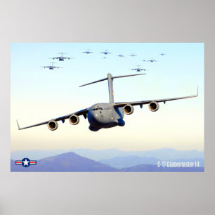 PÓSTER C-17 GLOBEMASTER III