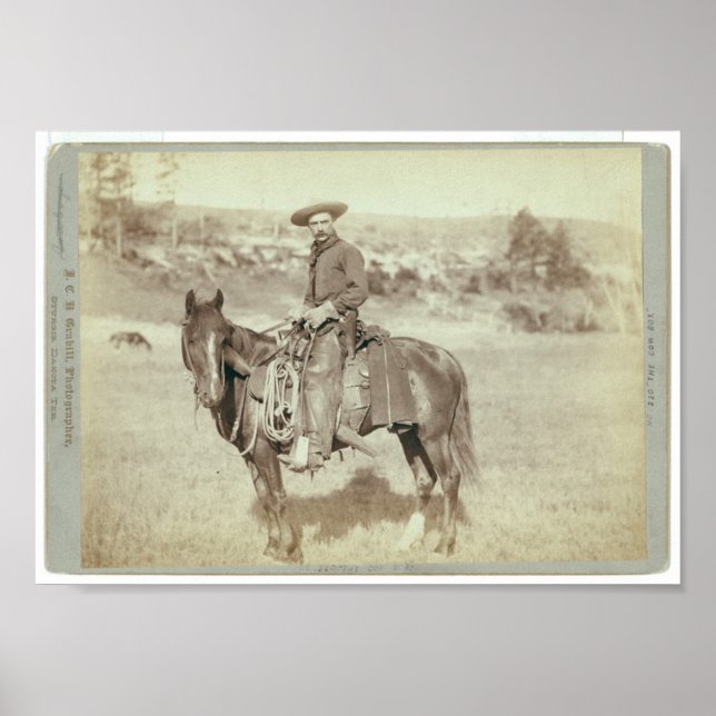 Póster c.1888 "The Cow Boy" (Frente)