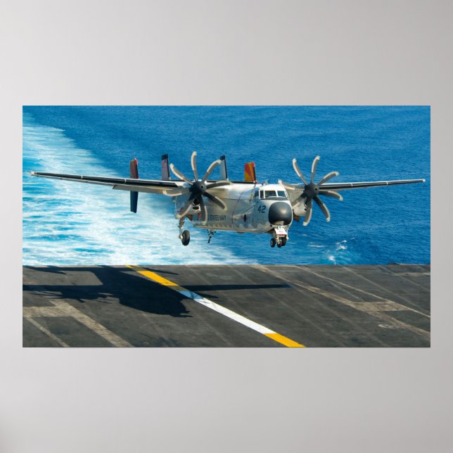 Póster C-2A Greyhound (Frente)