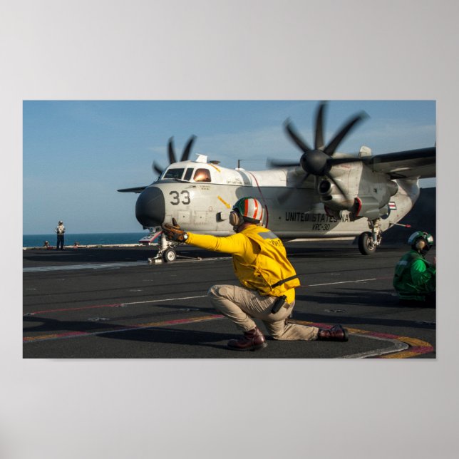 Póster C-2A Greyhound (Frente)