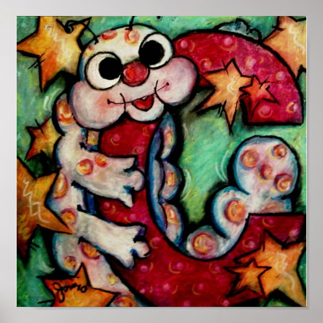 Póster C es para Caterpillar (Frente)