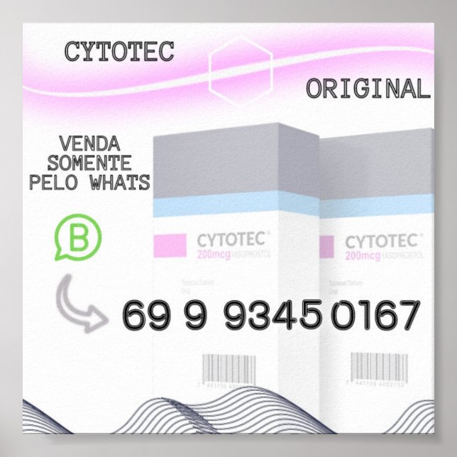 Póster C.i.t.o-te_c original Miso comprar Synthotech (Frente)