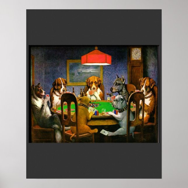 Póster C.M. Coolidge Dogs acaricia destino del humor de (Frente)