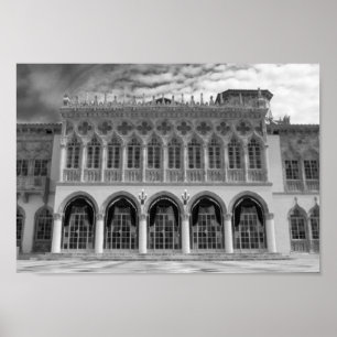 Póster Ca' D'Zan Ringling Mansion Sarasota Florida