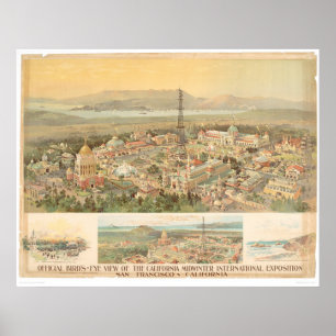 Póster CA Expo internacional del pleno invierno en S.F.