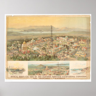 Póster CA. Exposición Internacional de invierno en S.F. (