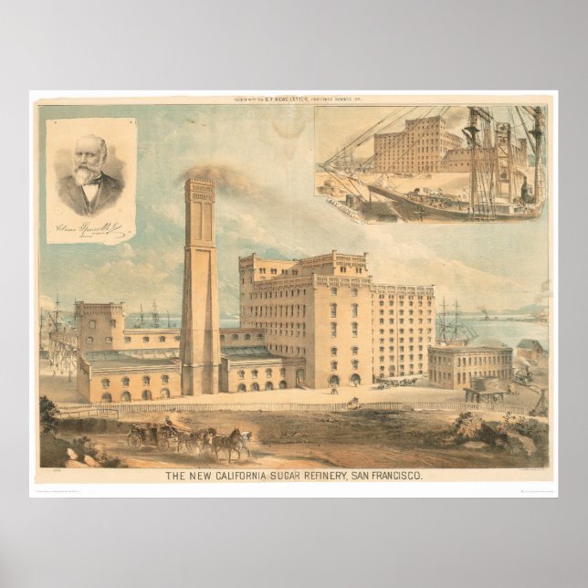 Póster CA. Sugar Refinery (1192A) (Frente)