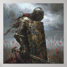 Póster Caballero atormentado