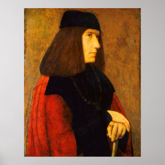 Póster Caballero de la Flota Dorada, Bella Artes Jean Per (Frente)