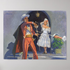 Póster Caballero - Jinete Español de Kulhanek