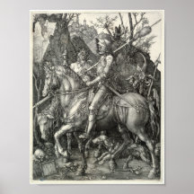 Caballero, muerte y el diablo (Durer 1513)