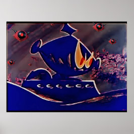 Póster Caballero Negro de Mi Corazón
