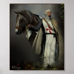 Póster Caballero Templar