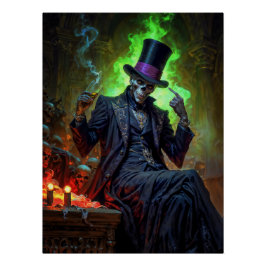 Póster Caballero Vudú Baron Samedi
