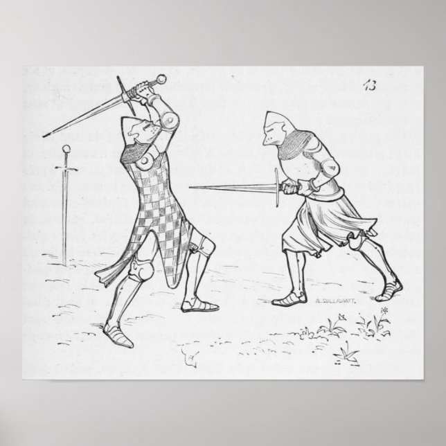 Póster Caballeros (Frente)