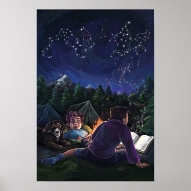 Póster Caballeros de Verano (Frente)