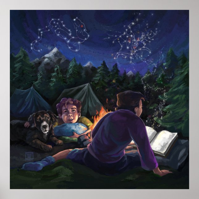 Póster Caballeros de Verano (Frente)