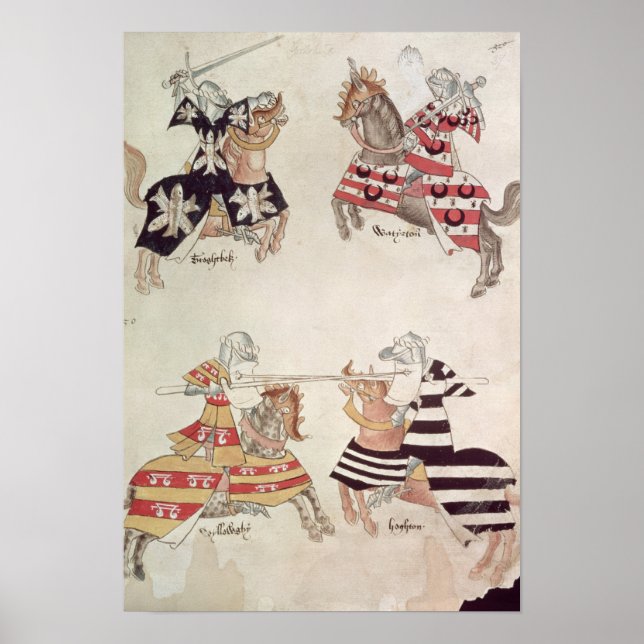 Póster Caballeros desalojados, del libro de Sir Thomas Ho (Frente)