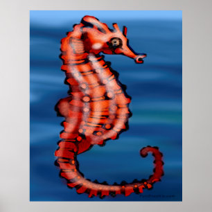 Póster Caballito de mar