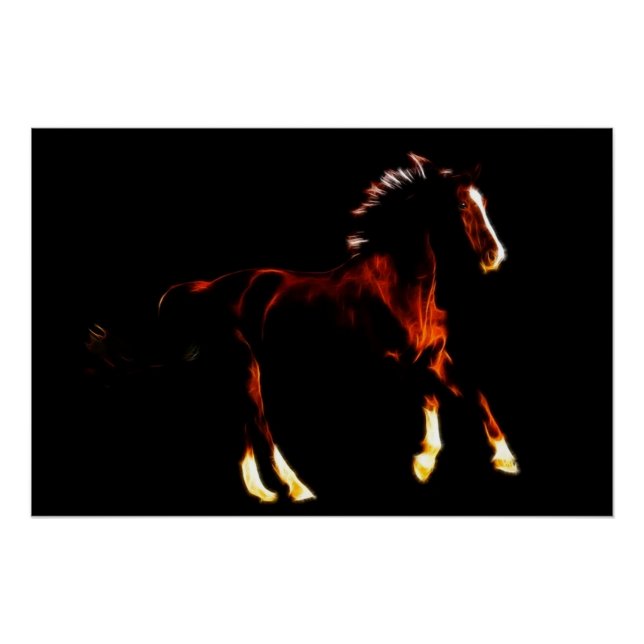 Póster Caballo (Anverso)