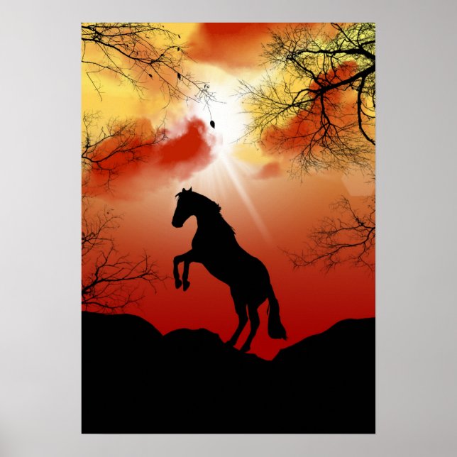Póster Caballo (Frente)