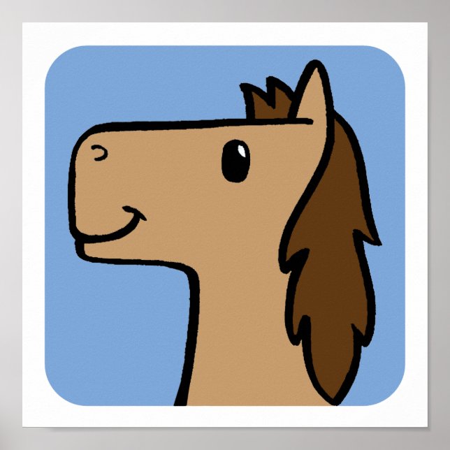 Póster Caballo (Frente)