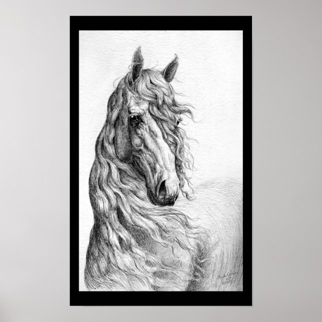 Póster Caballo (Frente)