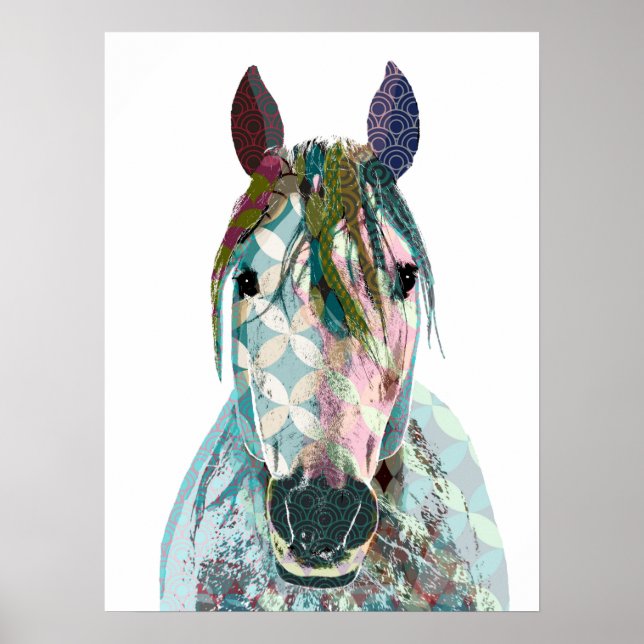 Póster Caballo 12 (Frente)