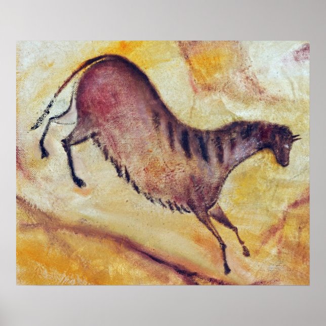 Póster Caballo a la Altamira (Frente)