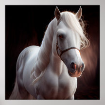 Caballo blanco poster
