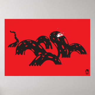 Póster Caballo de Agua