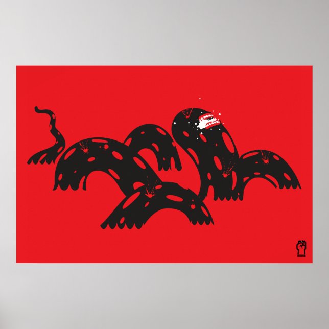 Póster Caballo de Agua (Frente)