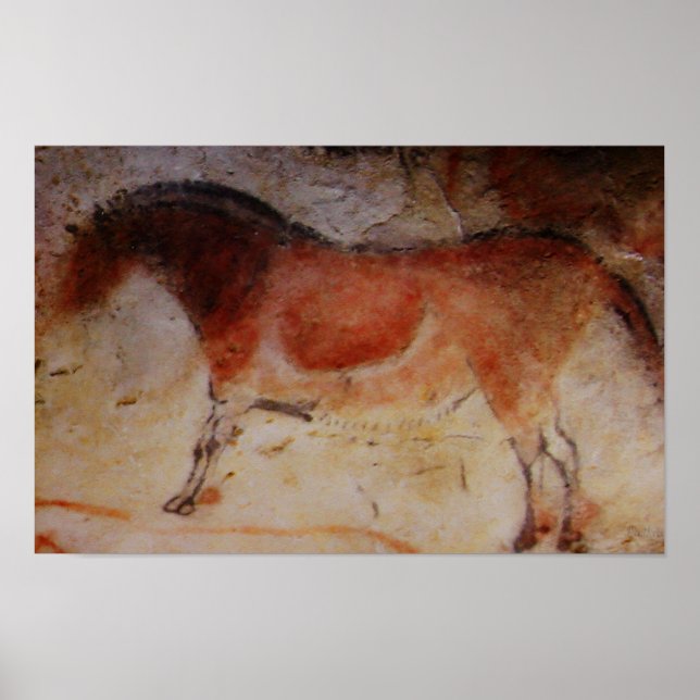 Póster Caballo de Altamira (Frente)