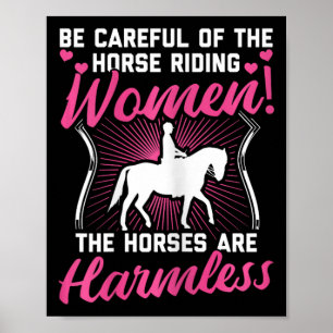 Póster Caballo De Camisas Mujeres Caballo De Caballo De C