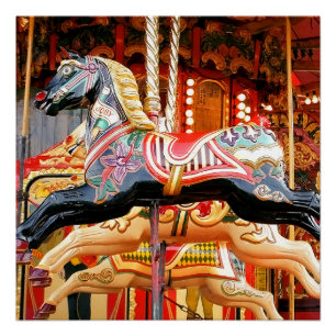 PÓSTER CABALLO DE CARUSEL