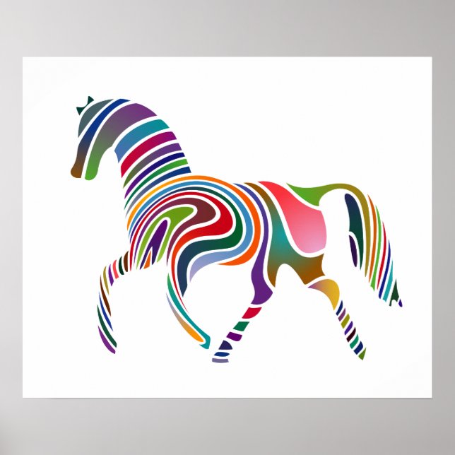 Póster Caballo de fantasía (Frente)