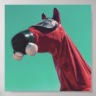 Póster caballo de guerra fría