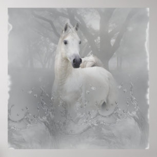 Póster Caballo de la fantasía