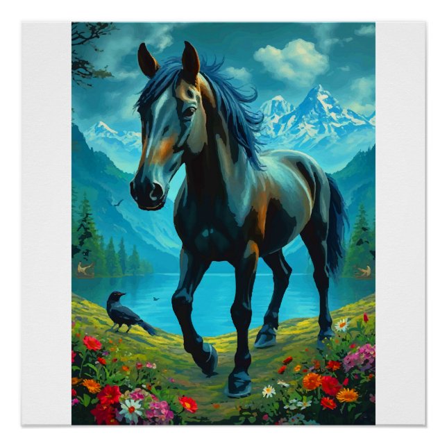 PÓSTER CABALLO DE LA TRIPULACIÓN (Anverso)