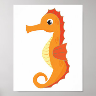 Póster Caballo de mar