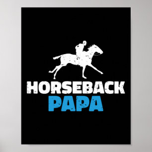 Póster Caballo de papá
