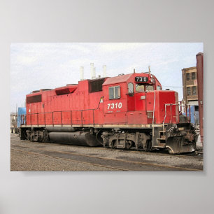 Póster Caballo de trabajo