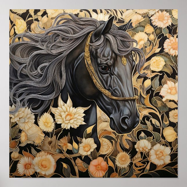 Póster Caballo Forestal (Frente)