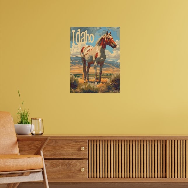 Póster Caballo Idaho Appaloosa (Salón 2)