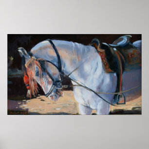 Póster Caballo Rajasthán 2010 de Marwari