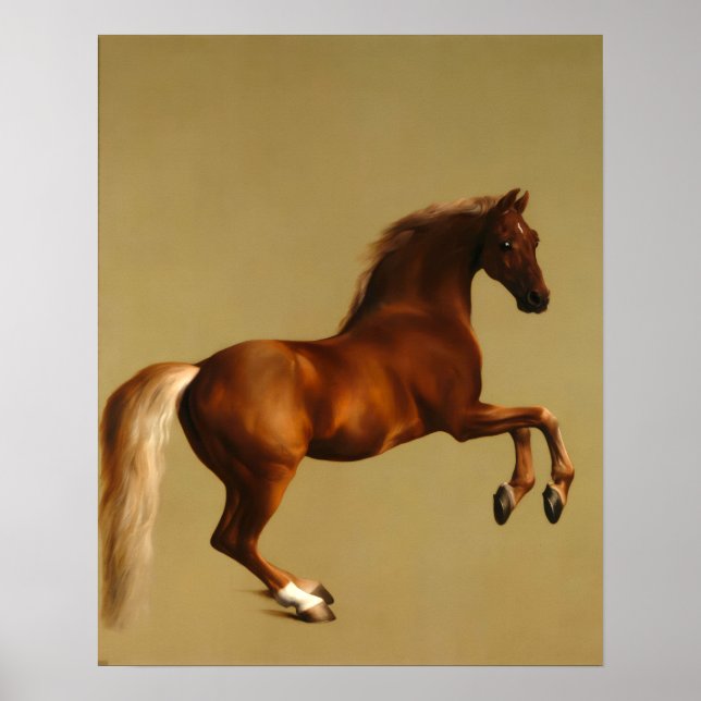 PÓSTER CABALLO ROJO (Frente)