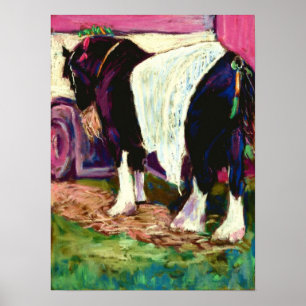 Póster Caballo Shire
