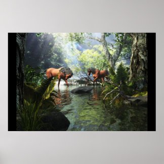 Póster Caballos